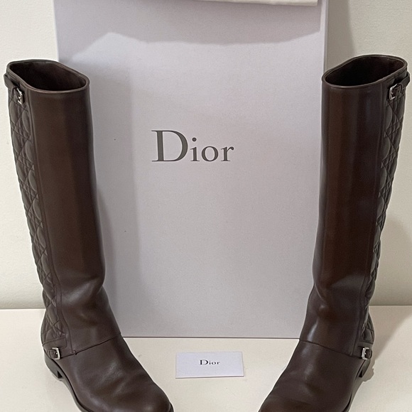 Dior Canage Brown High Boots. - Picture 5 of 12